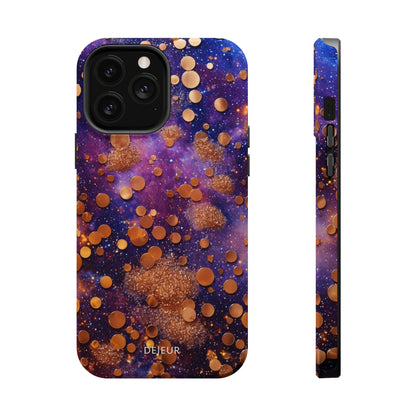 Cosmic Glitter Circles - iPhone MagSafe Tough Case