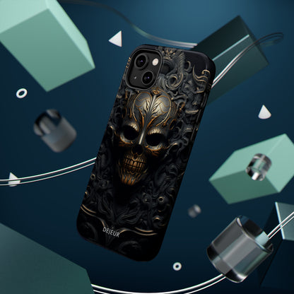 Dark Bronze Skull - iPhone MagSafe Tough Case