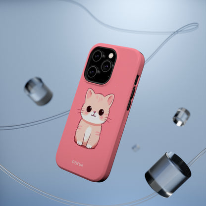 Pink Whiskers - iPhone MagSafe Tough Case