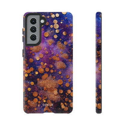 Cosmic Glitter Circles - Samsung Galaxy Tough Case