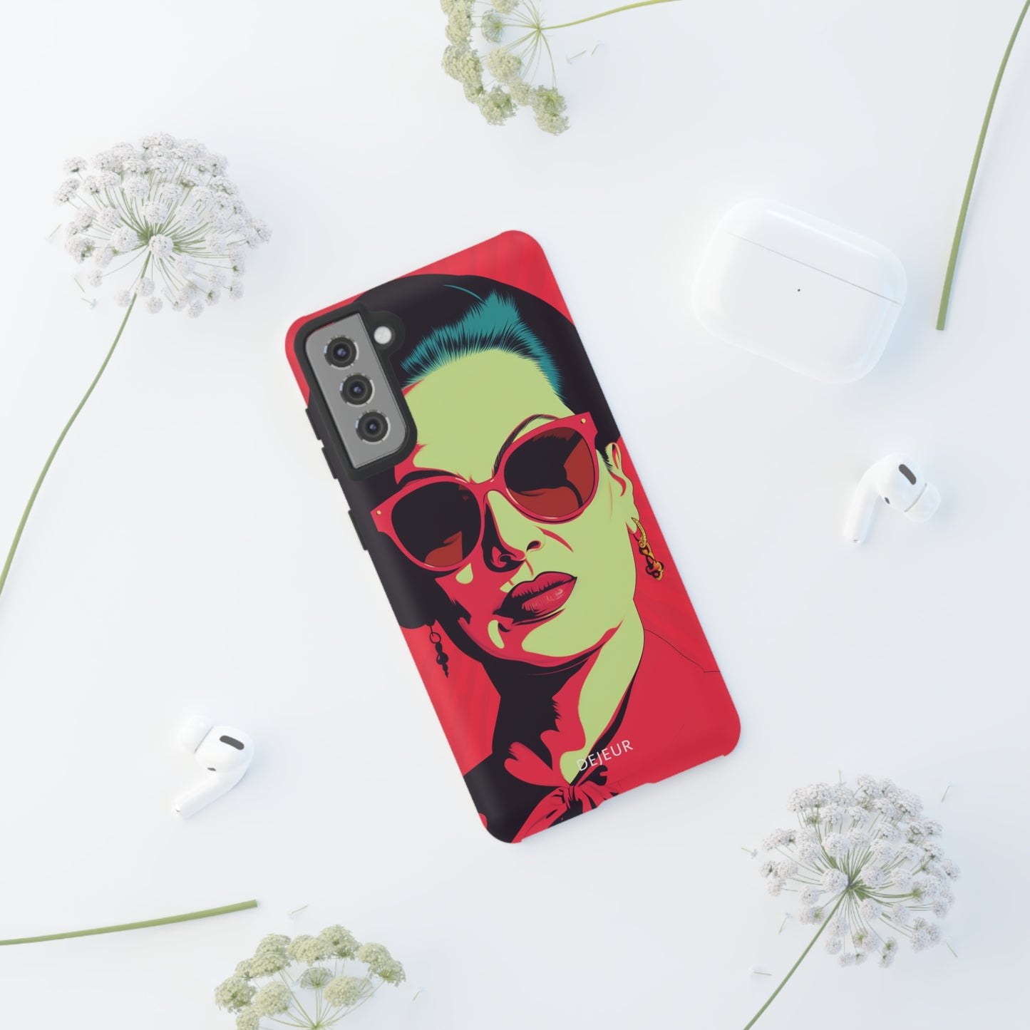 Umm Kulthum Red - Samsung Galaxy Tough Case