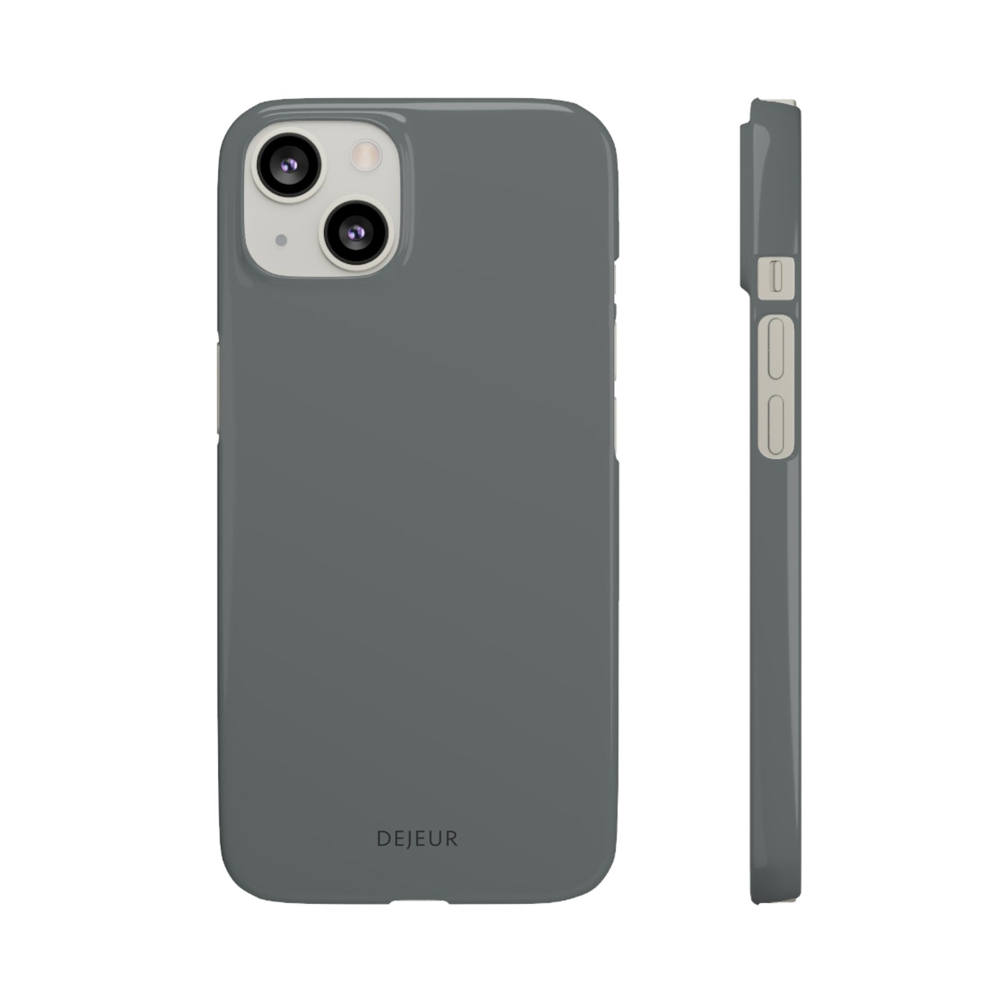 Graphite Grey B - iPhone Snap Case