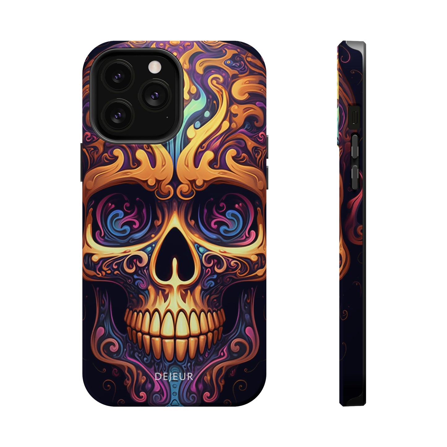 Paisley Skull - iPhone MagSafe Tough Case