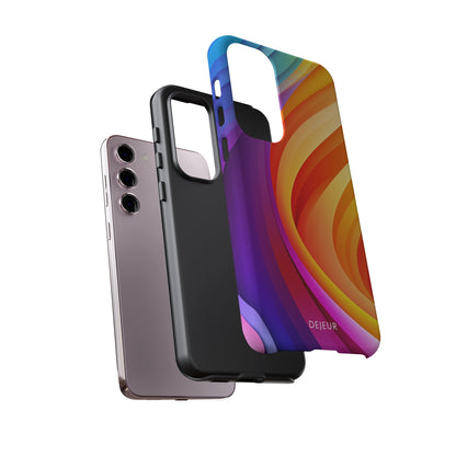 Rainbow Waves - Samsung Galaxy Tough Case