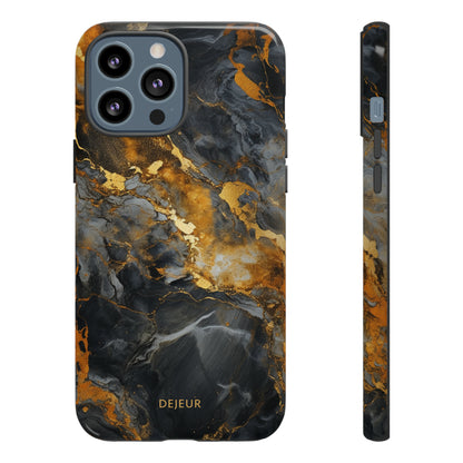 Platinum Gold Marble - iPhone Tough Case