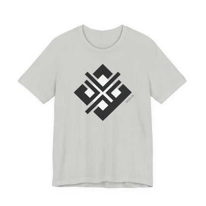 Angular Diamond Cross Abstract Symbol - Men's T-Shirt