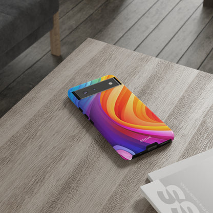 Rainbow Waves - Google Pixel Tough Case