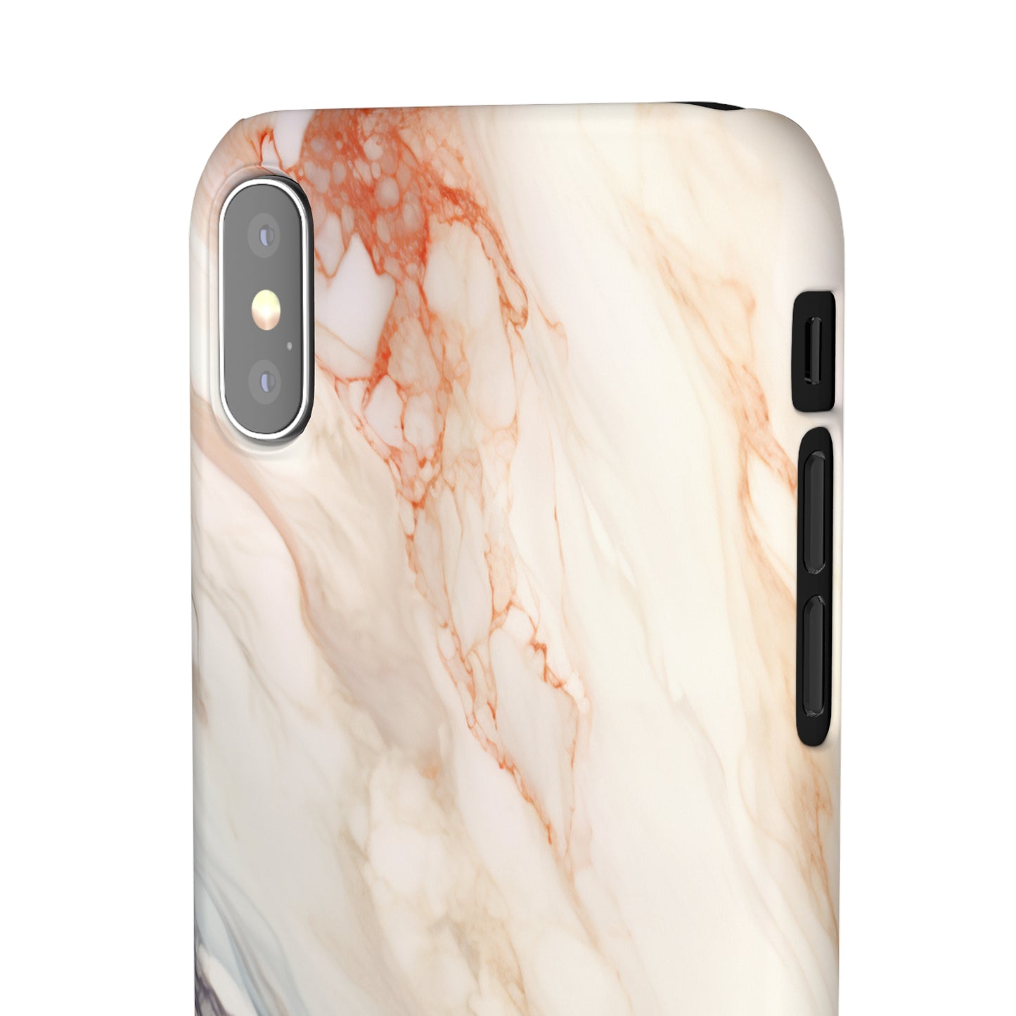 Ash Sandstone Marble - iPhone Snap Case