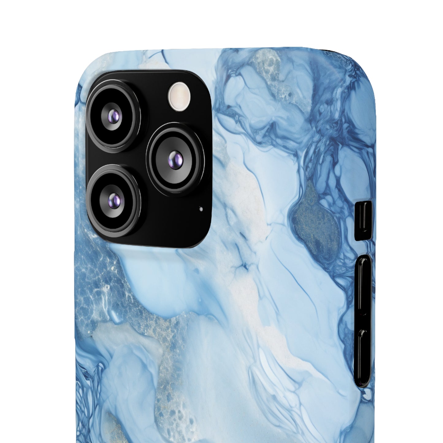 Sky Blue Marble - iPhone Snap Case