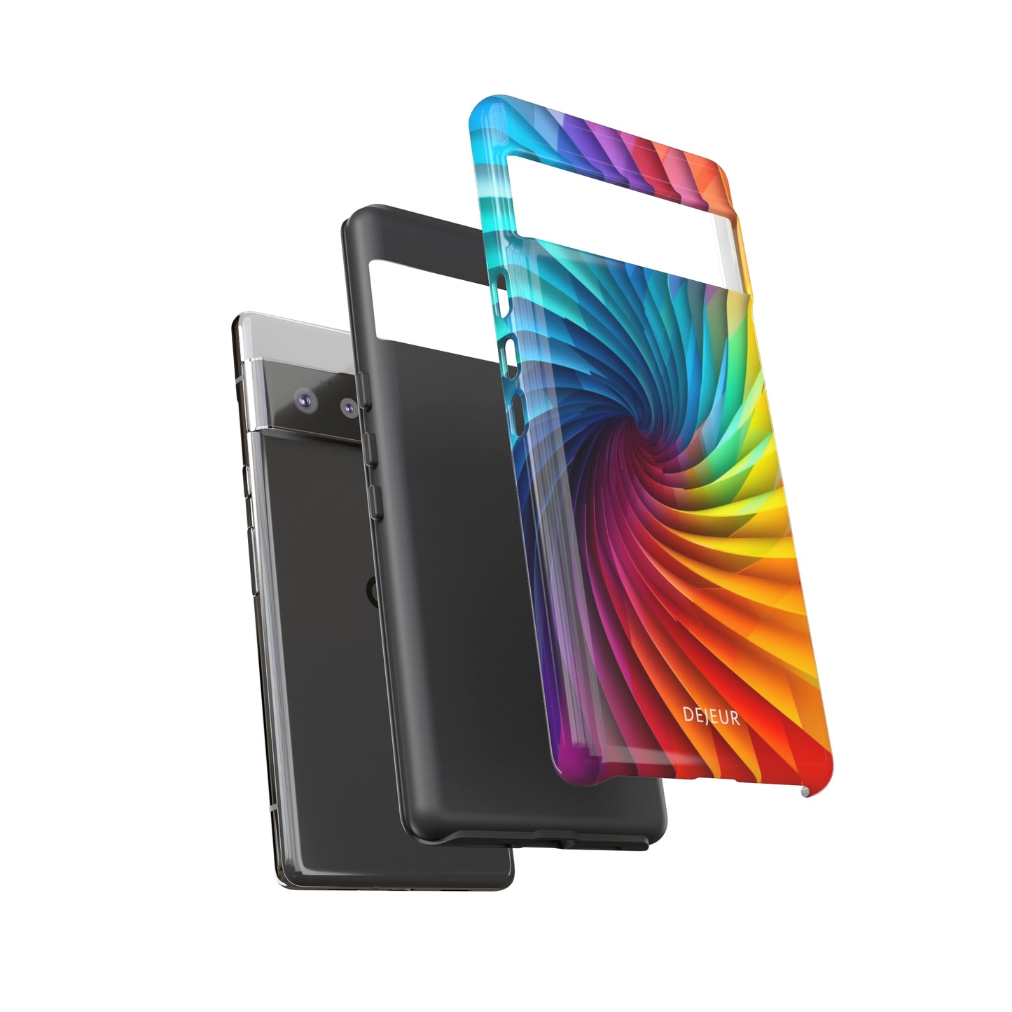 Rainbow Spiral - Google Pixel Tough Case