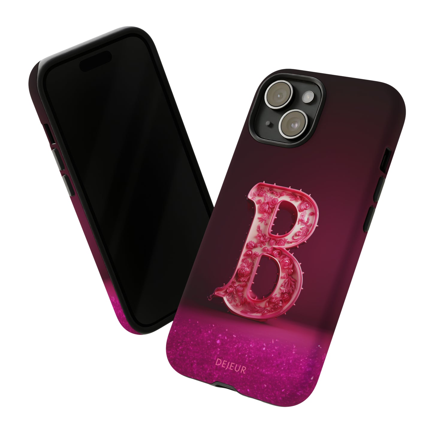 B Pink Roses - iPhone Tough Case