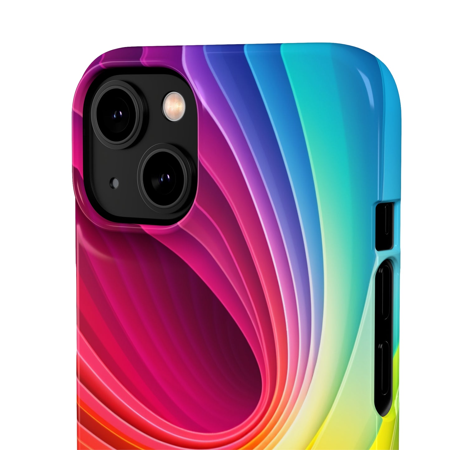 Rainbow Swirl - iPhone Snap Case