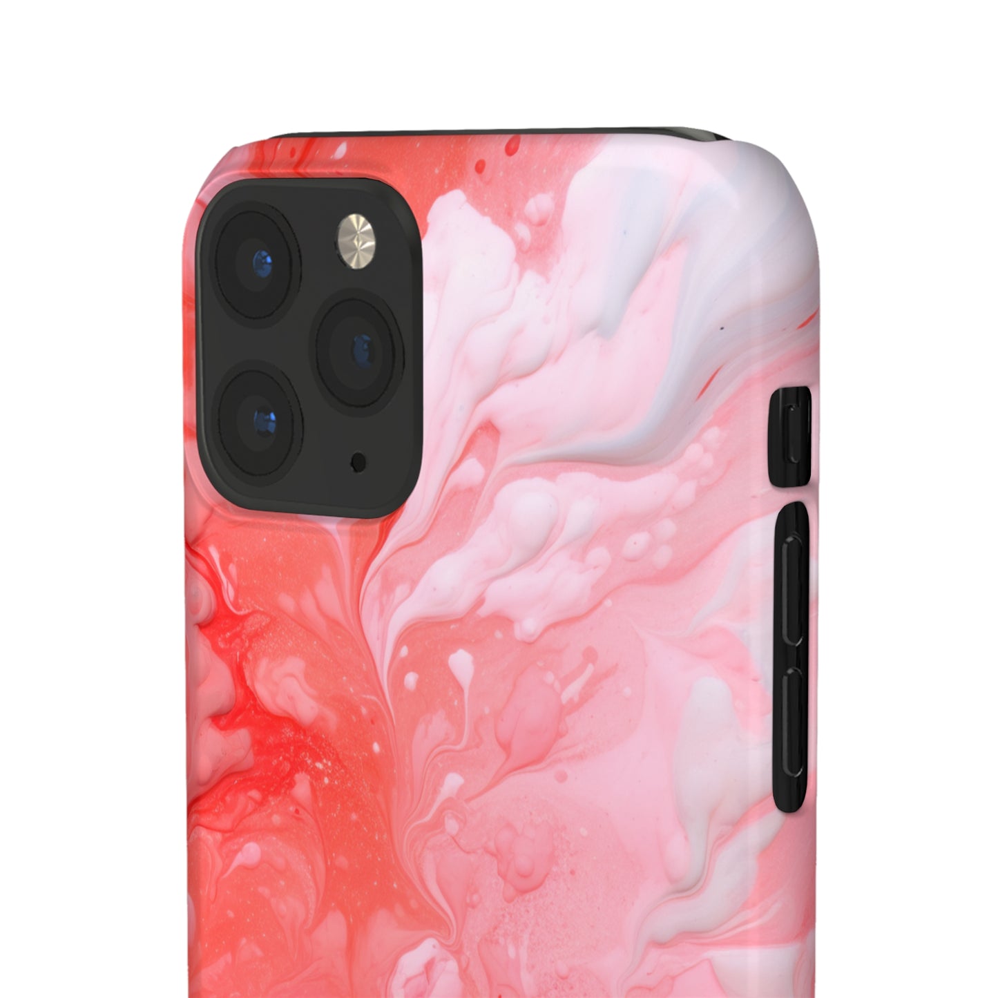 Rose Pink Marble - iPhone Snap Case