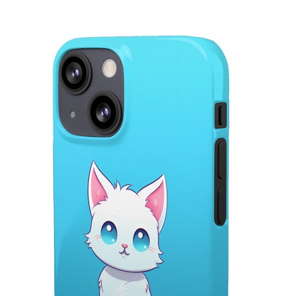 Blue Eyed Cutey Cat - iPhone Snap Case