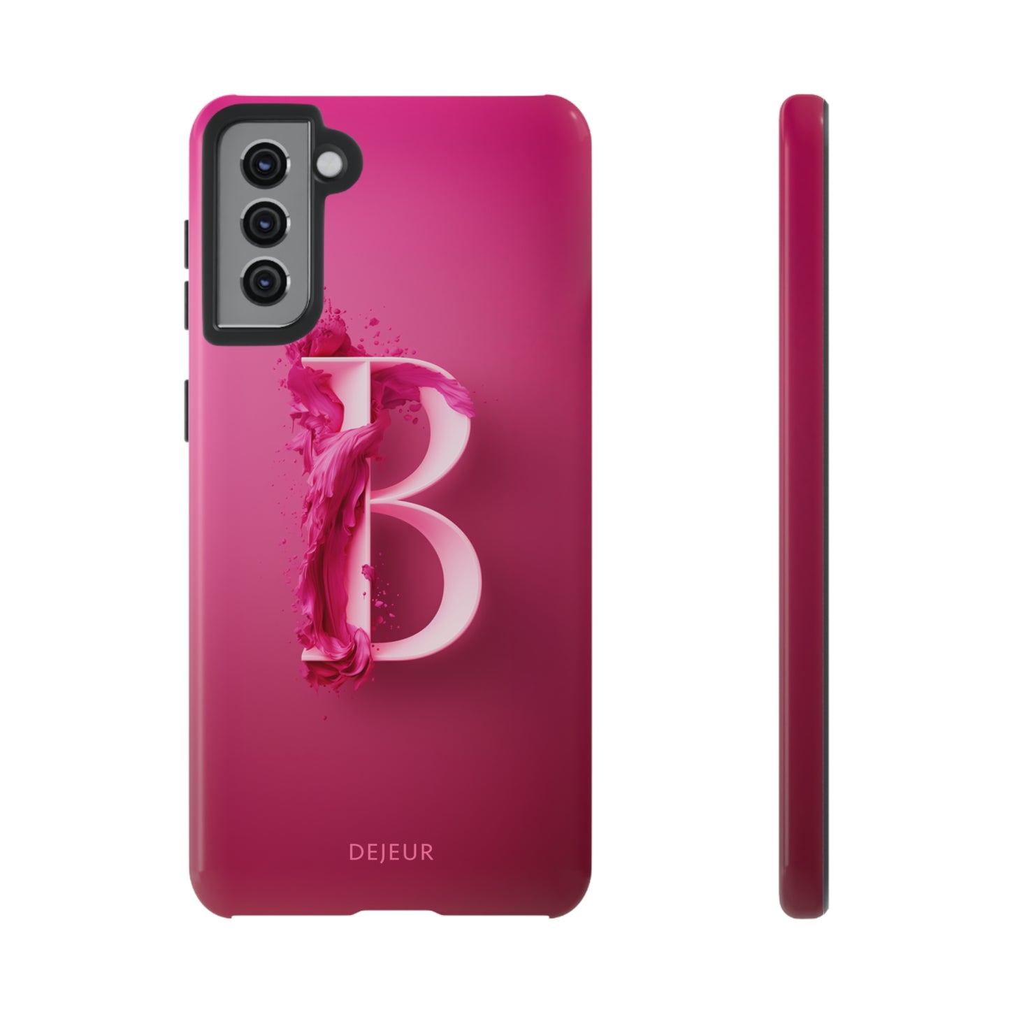 B Hot Pink Splash - Samsung Galaxy Tough Case