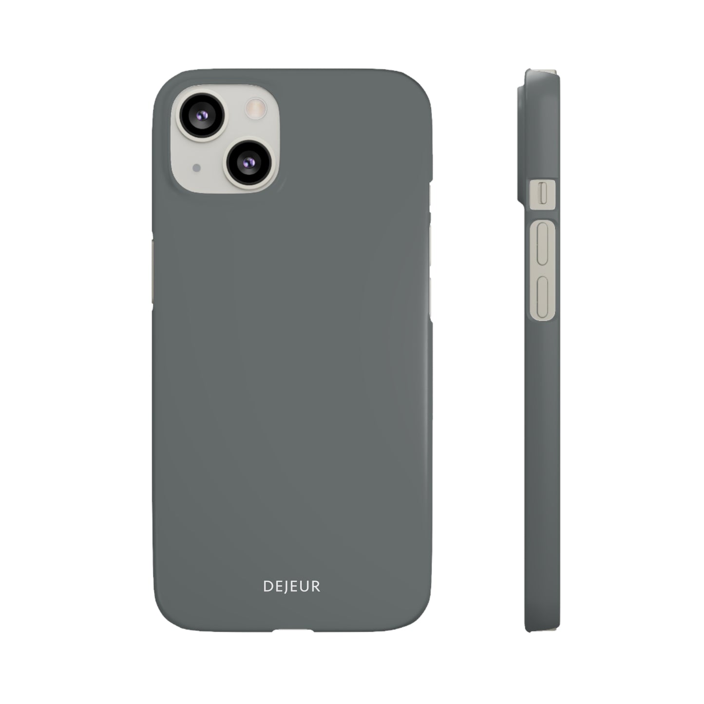 Graphite Grey - iPhone Snap Case