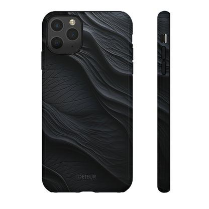 Charcoal Ripples - iPhone Tough Case