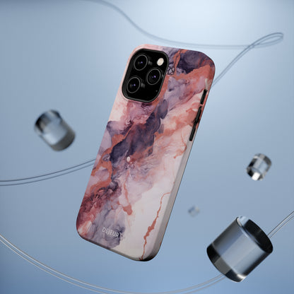 Royal Purple Marble - iPhone MagSafe Tough Case