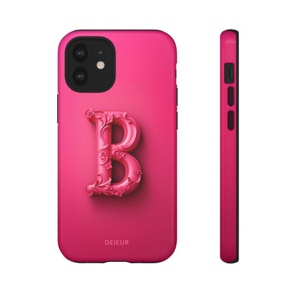 B Hot Pink - iPhone Tough Case