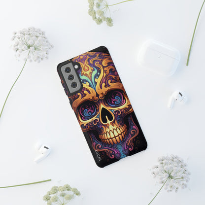 Paisley Skull - Samsung Galaxy Tough Case