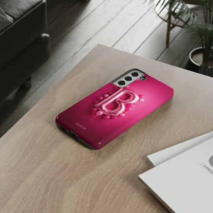 B Magenta Pink Balloons - Samsung Galaxy Tough Case