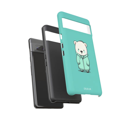 Aqua Coat Bear - Google Pixel Tough Case