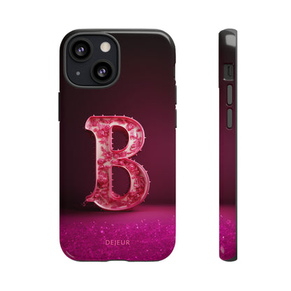 B Pink Roses - iPhone Tough Case