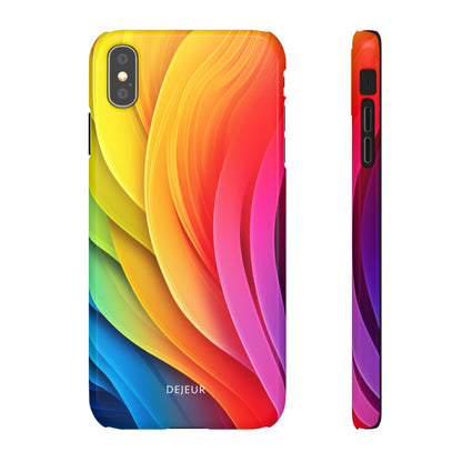 Rainbow Layers - iPhone Snap Case