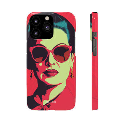 Umm Kulthum Red - iPhone Snap Case