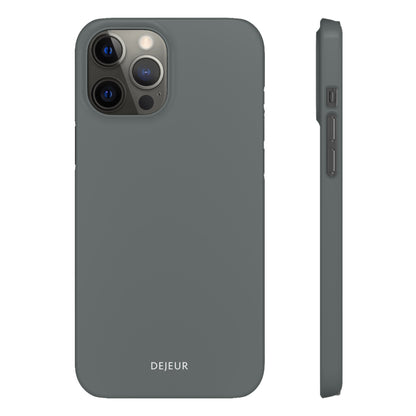 Graphite Grey - iPhone Snap Case