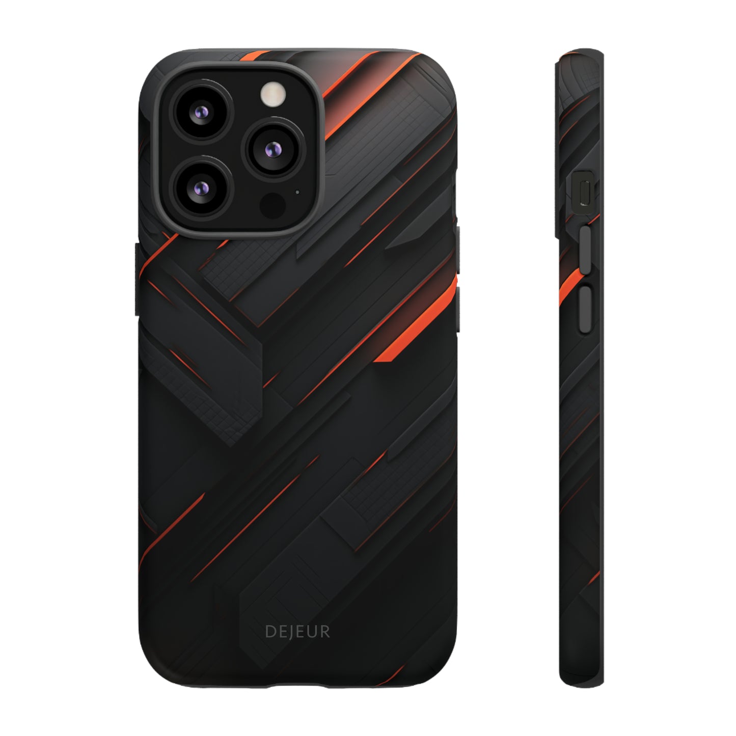 Sleek Obsidian - iPhone Tough Case