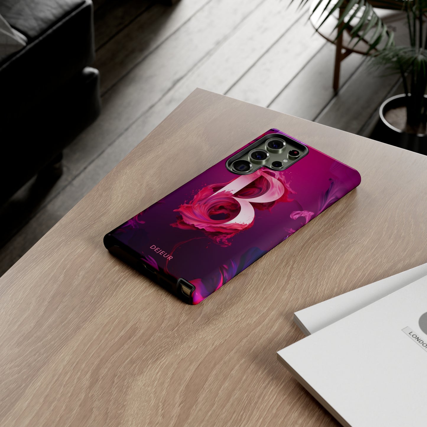 B Pink Splash - Samsung Galaxy Tough Case