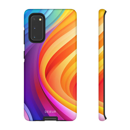 Rainbow Waves - Samsung Galaxy Tough Case