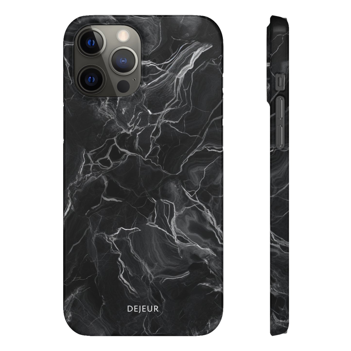 Dark Marble - iPhone Snap Case