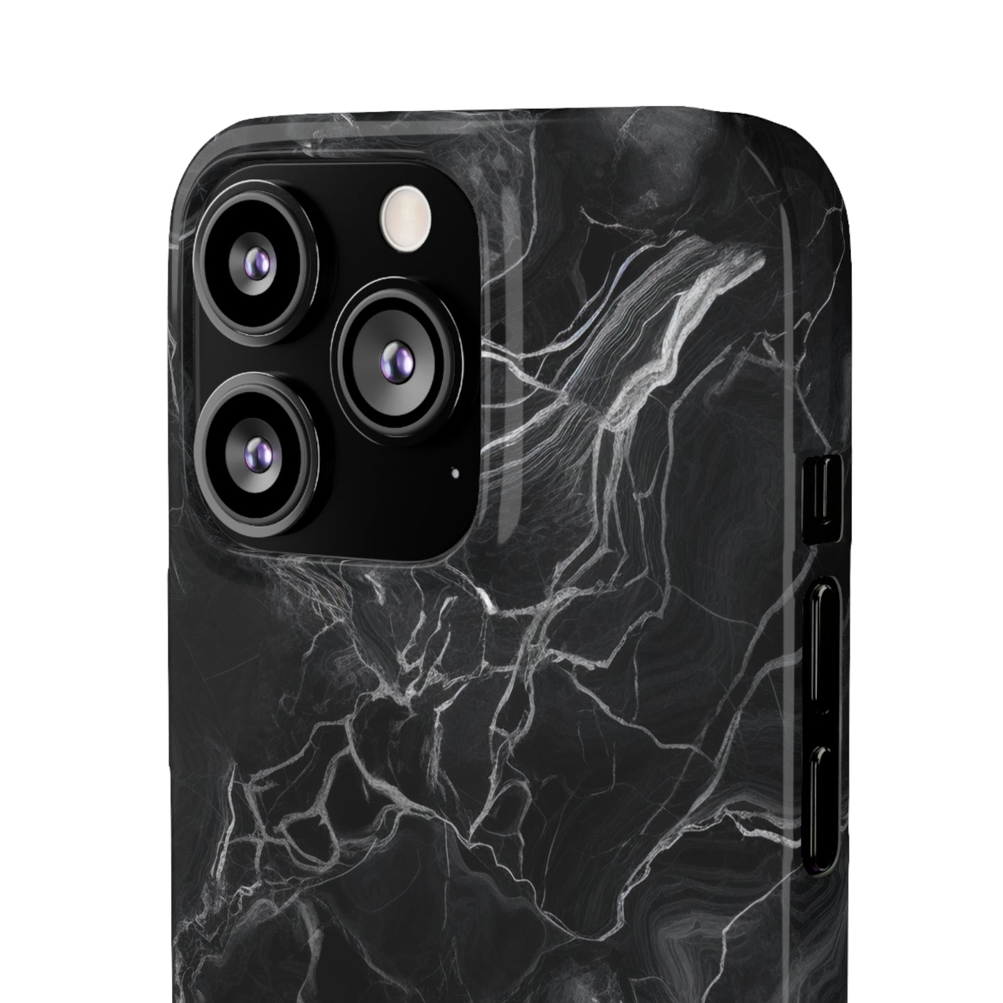 Dark Marble - iPhone Snap Case