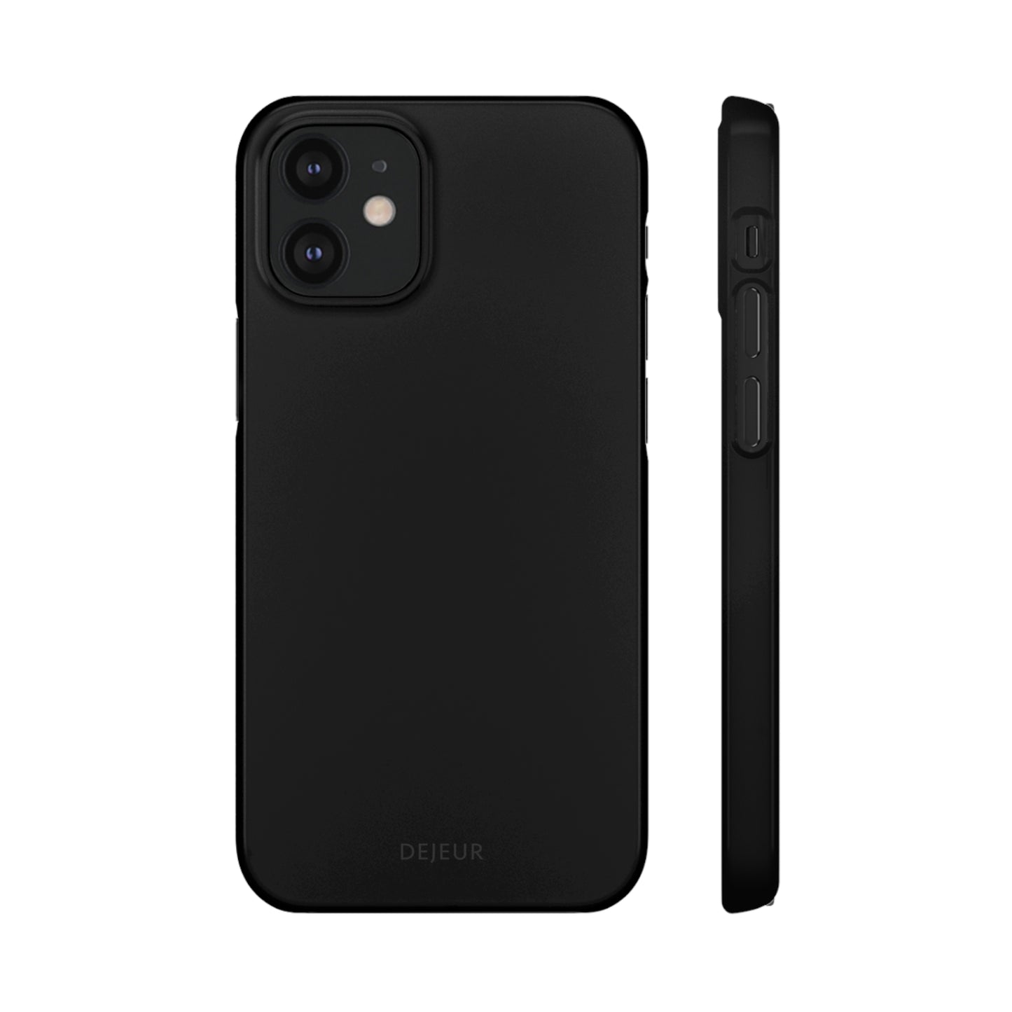 Pure Black - iPhone Snap Case