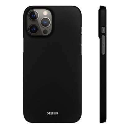 Carbon Black - iPhone Snap Case