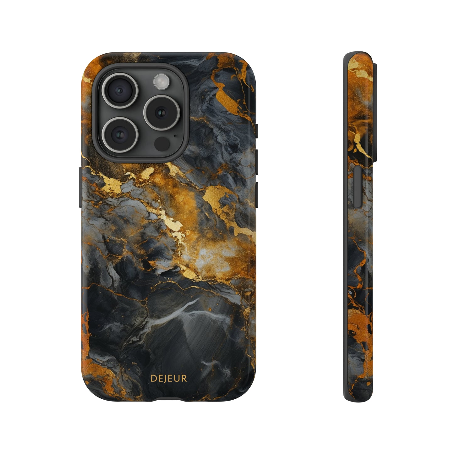 Platinum Gold Marble - iPhone Tough Case