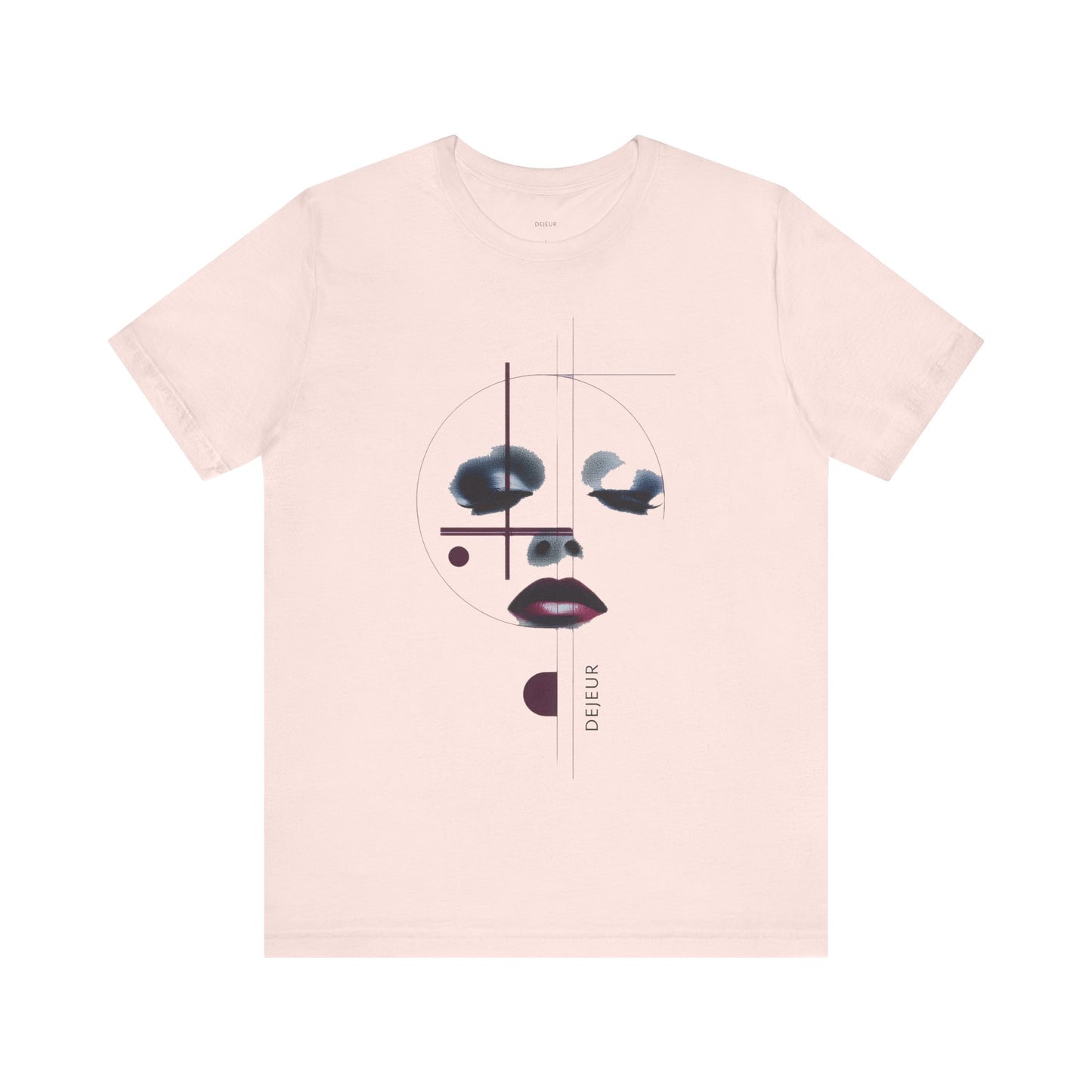 Abstract Contours Geometric Visage Beauty - T-Shirt