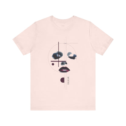 Abstract Contours Geometric Visage Beauty - T-Shirt