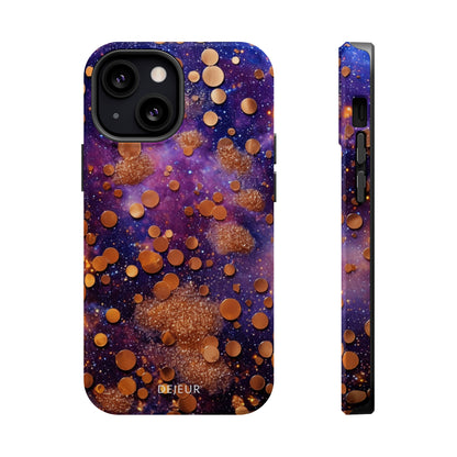 Cosmic Glitter Circles - iPhone MagSafe Tough Case