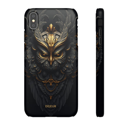 Golden Dark Owl - iPhone Snap Case