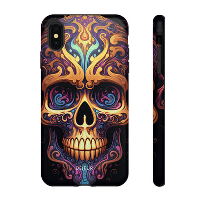 Paisley Skull - iPhone Tough Case