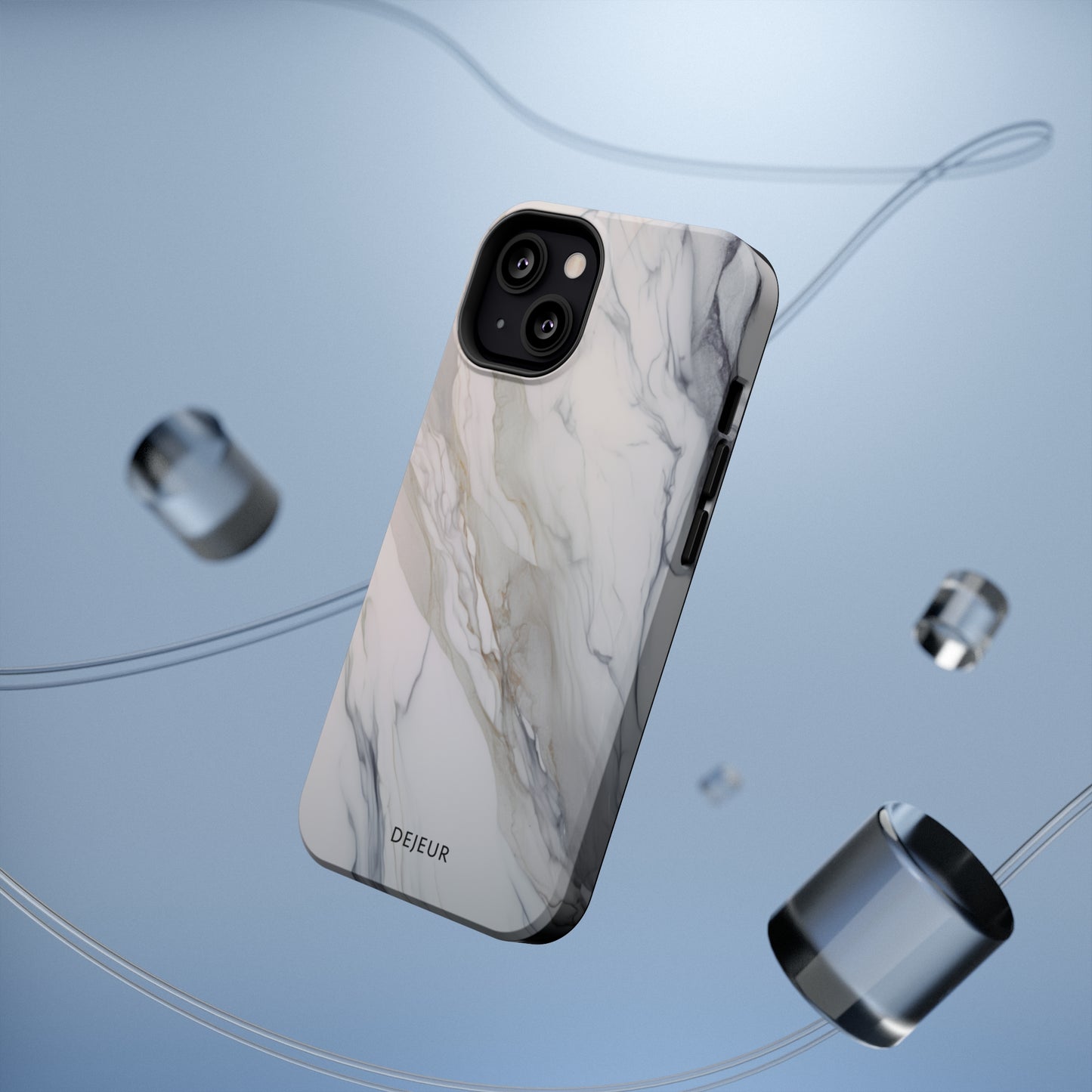 Light Cloud Marble - iPhone MagSafe Tough Case