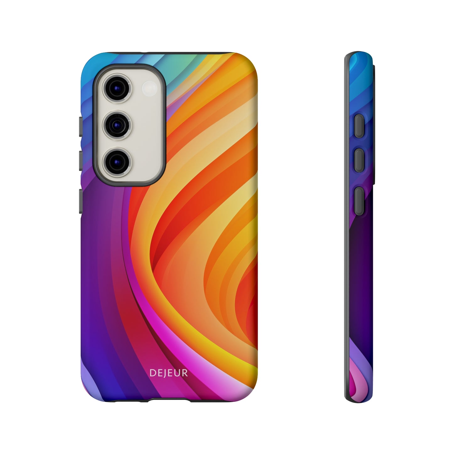 Rainbow Waves - Samsung Galaxy Tough Case