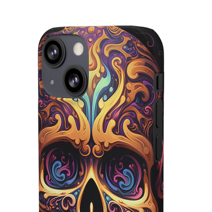 Paisley Skull - iPhone Snap Case