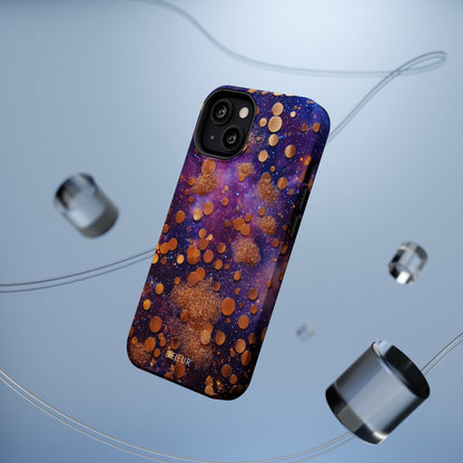 Cosmic Glitter Circles - iPhone MagSafe Tough Case