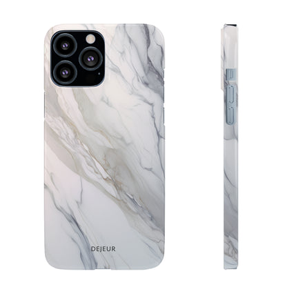 Light Cloud Marble - iPhone Snap Case