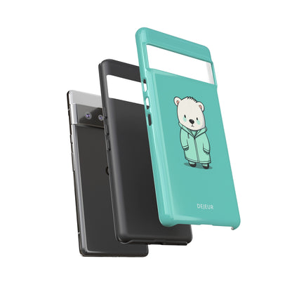 Aqua Coat Bear - Google Pixel Tough Case