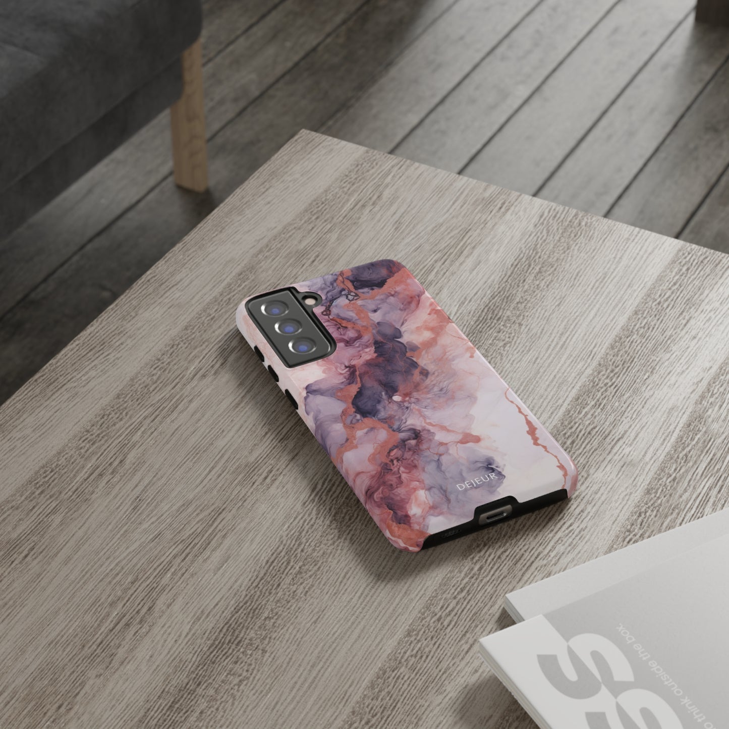 Royal Purple Marble - Samsung Galaxy Tough Case